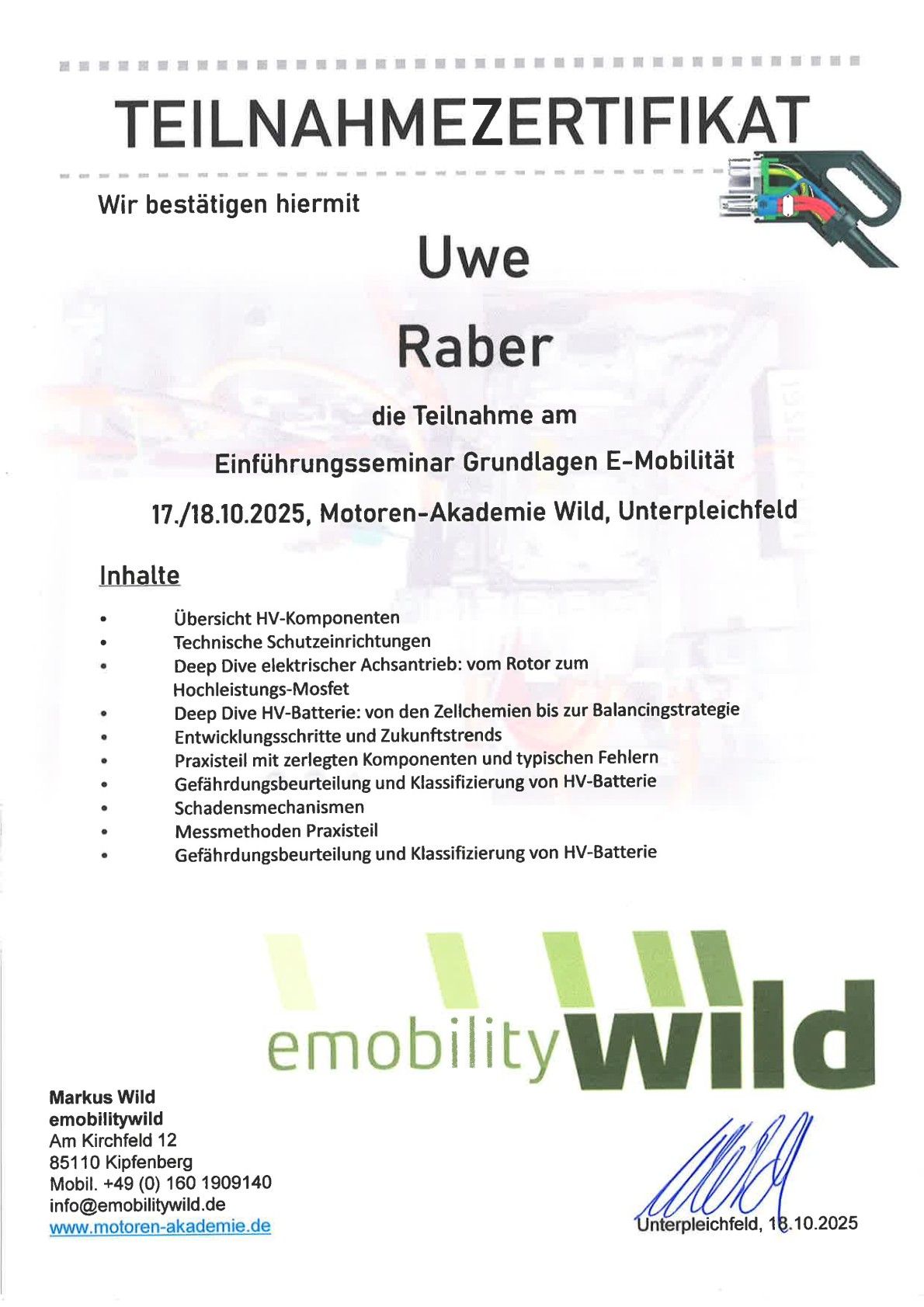 2025 emobilitaet uwe raber